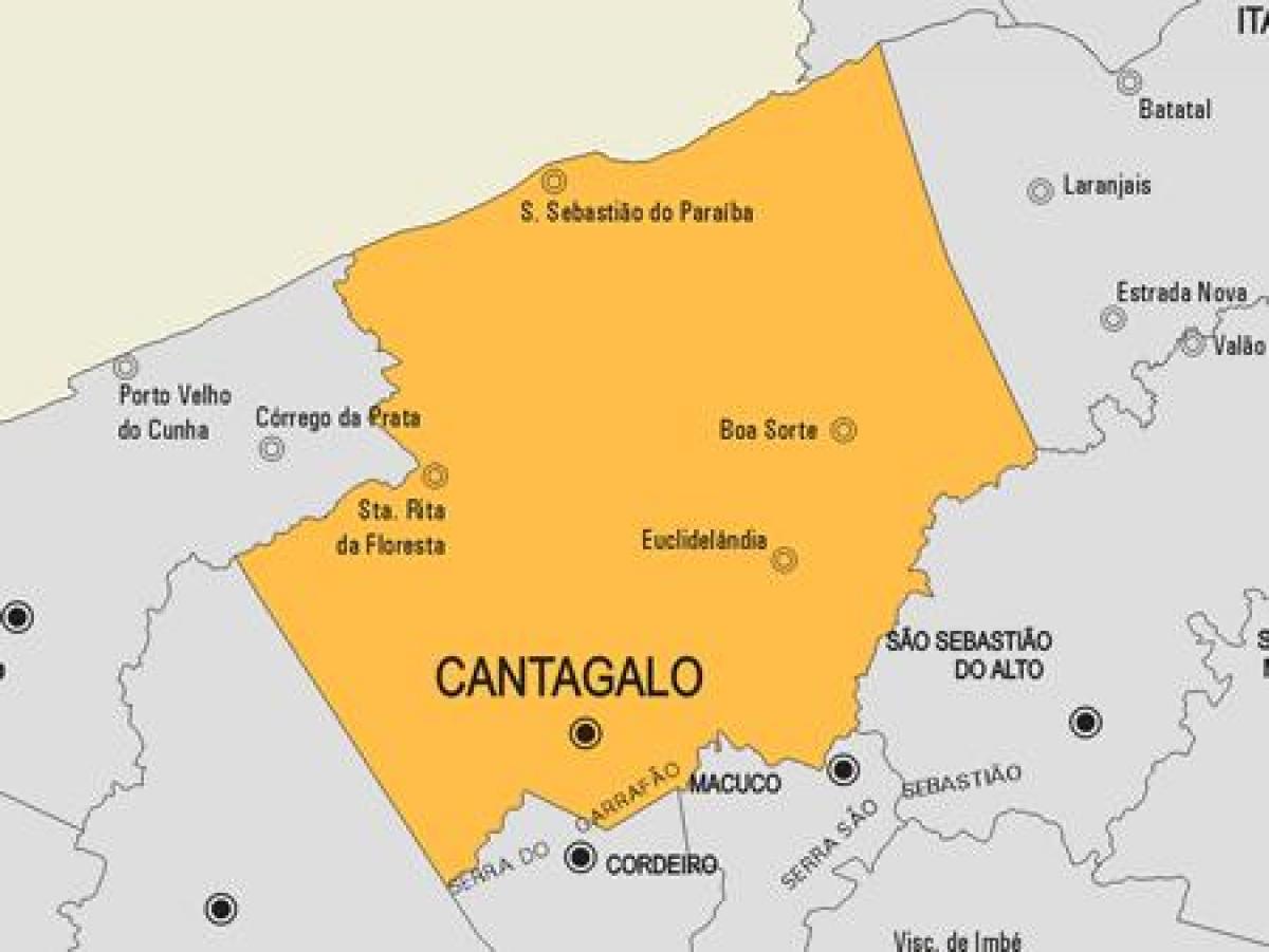 Χάρτης της Comendador Εισφορά Gasparian δήμο