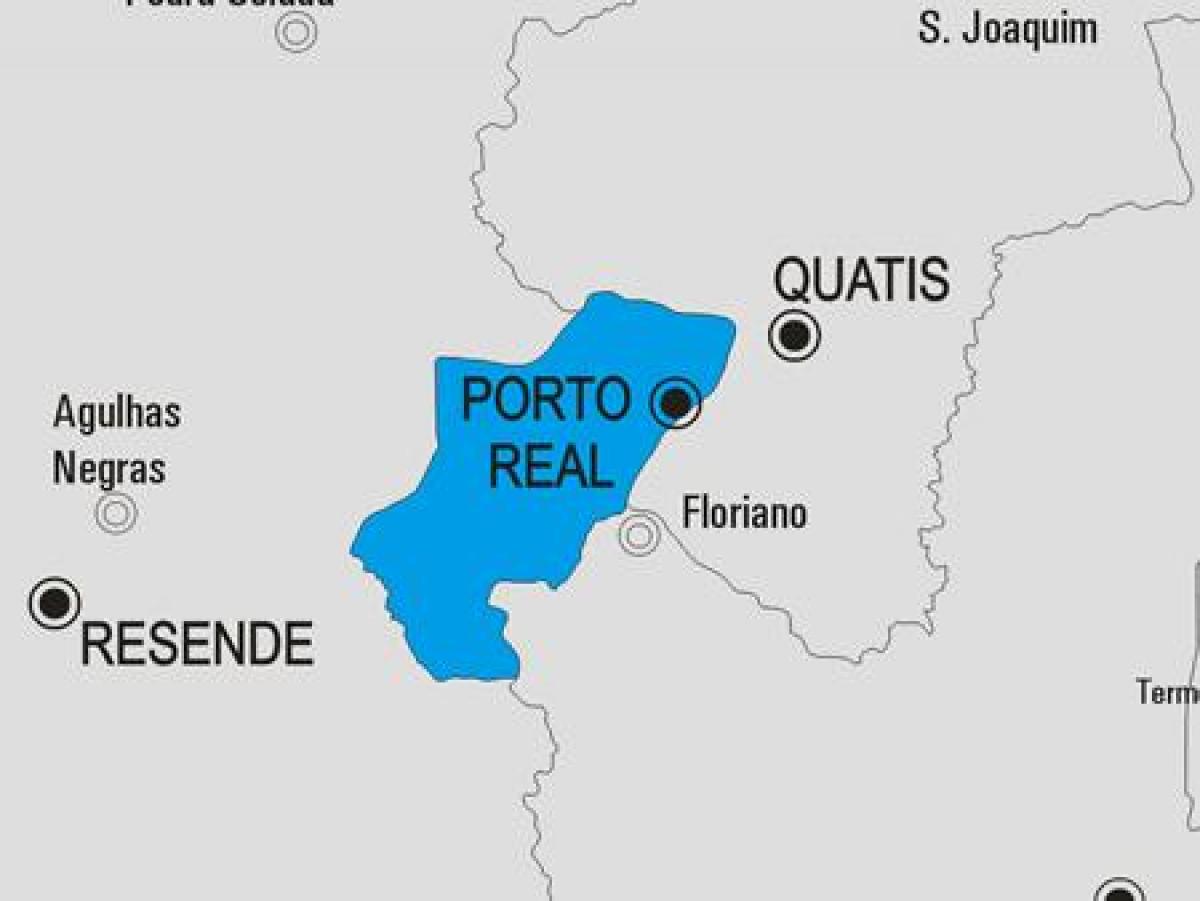 Χάρτης της Porto Real δήμο