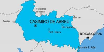 Χάρτης της Carmo δήμο