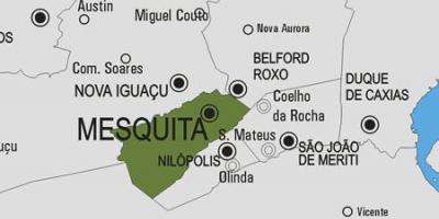 Χάρτης της Mesquita δήμο
