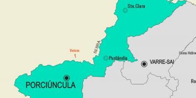 Χάρτης της Porciúncula δήμο