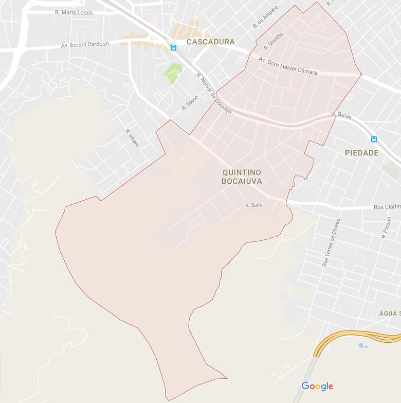 Χάρτης της Κιντινο Βοκαιυβα