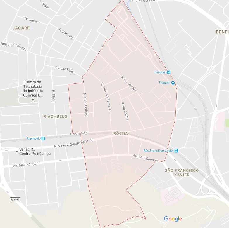 Χάρτης της Rocha