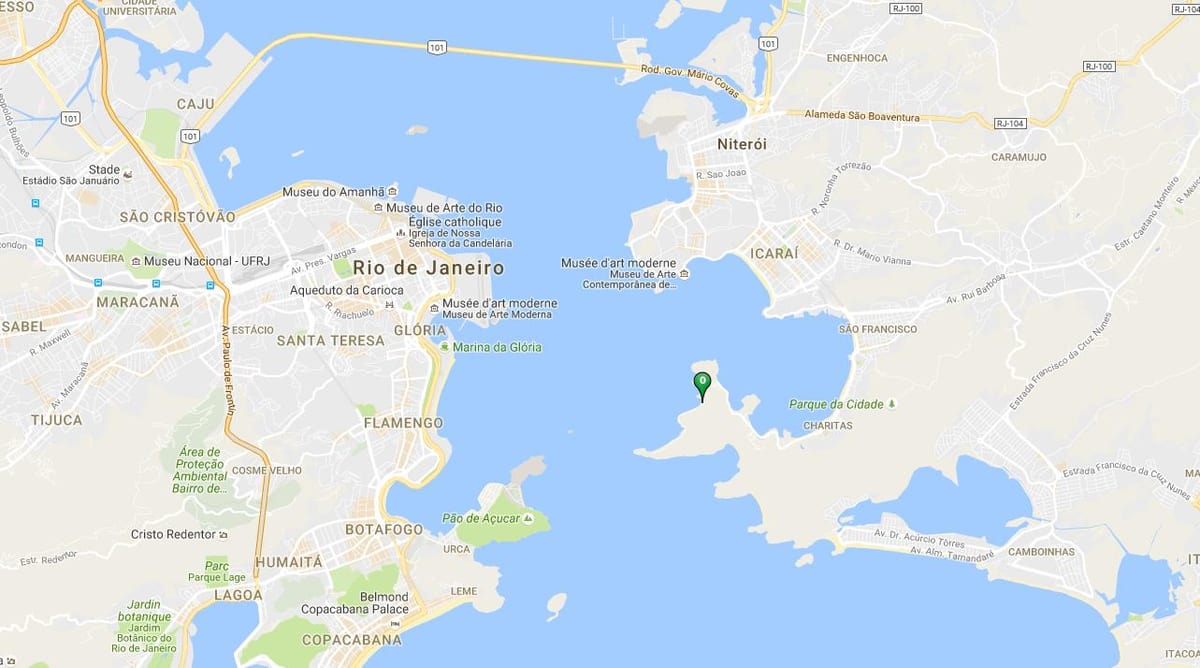 Χάρτης της Eva beach