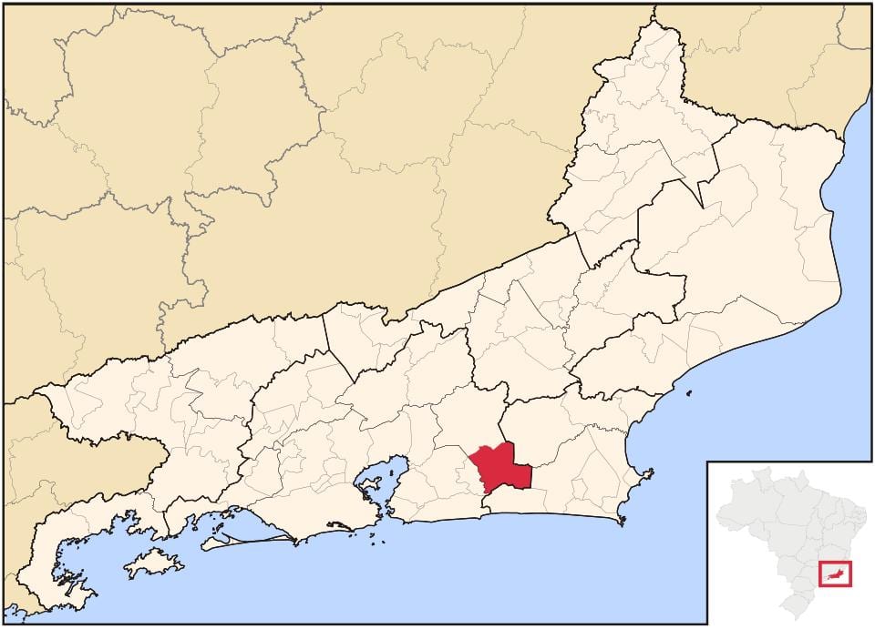 Χάρτης της Rio Bonito