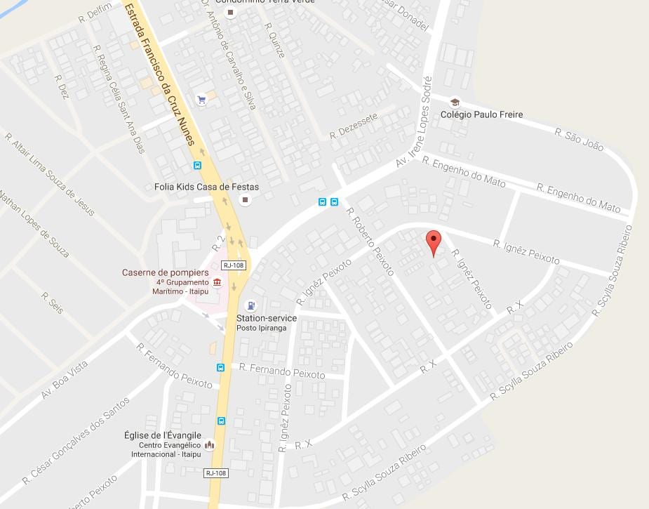 Χάρτης της Bairro Peixoto