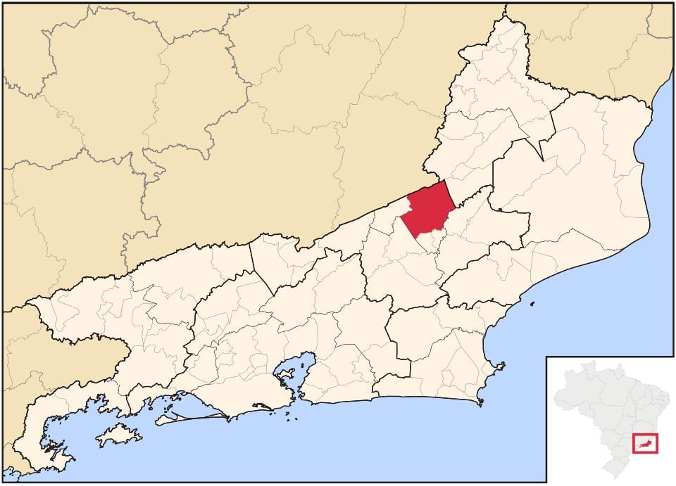 Χάρτης της Cantagalo