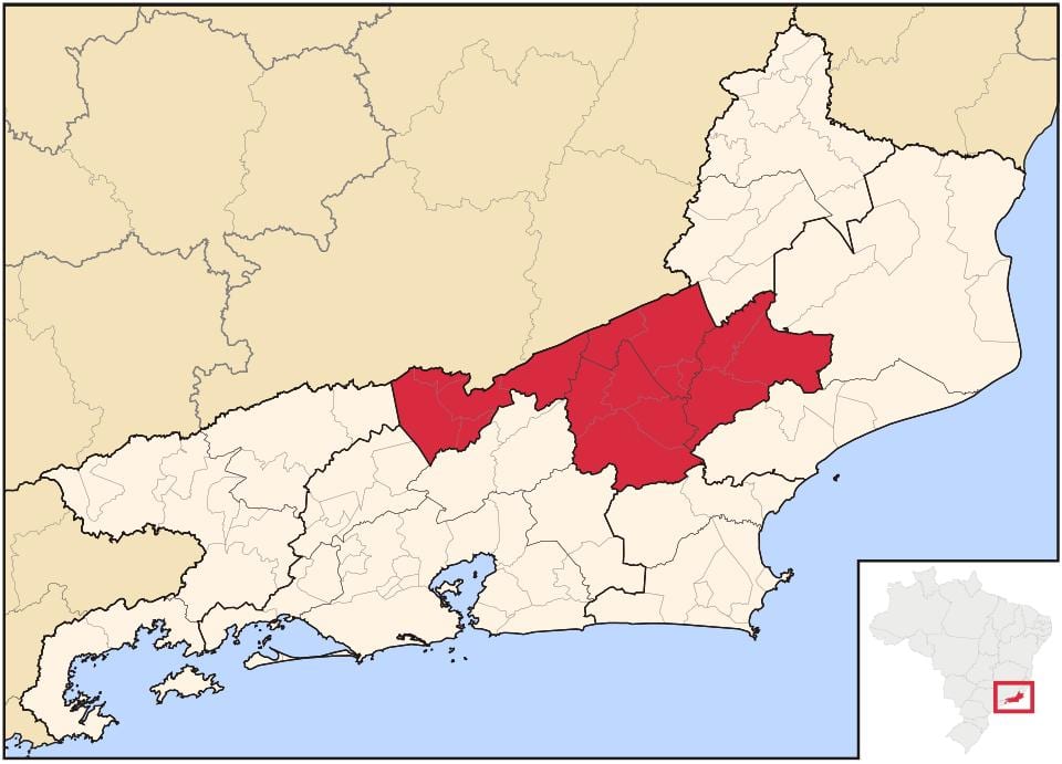Χάρτης της Φλουμινένσε Centro