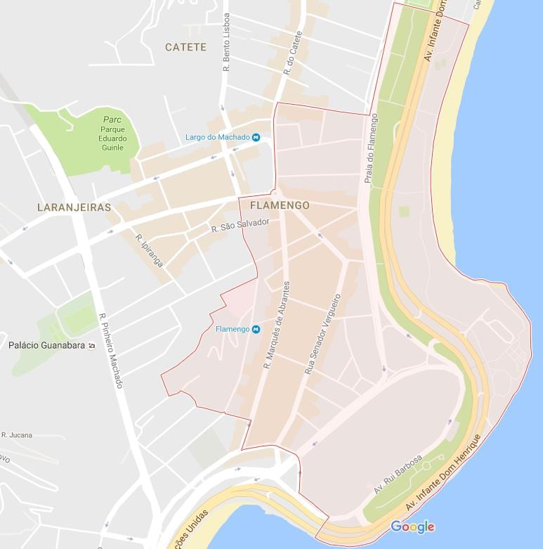 Χάρτης της Φλαμένγκο