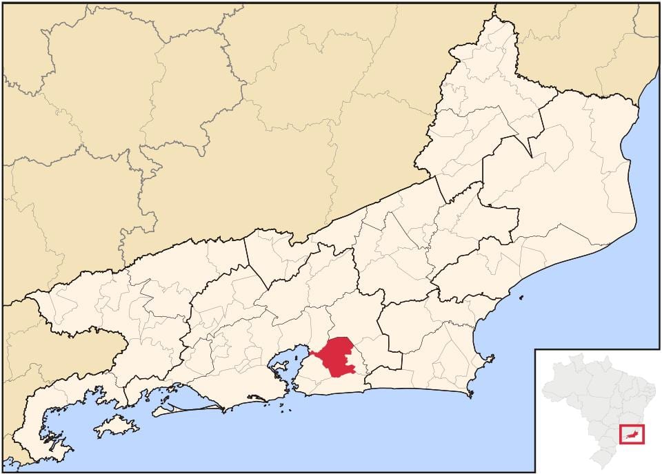 Χάρτης της Itaboraí