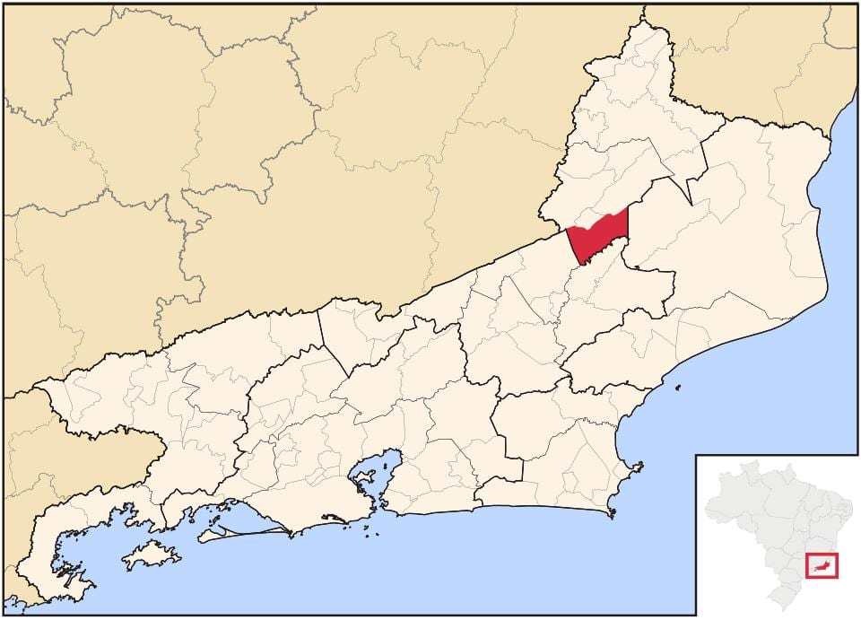 Χάρτης της Itaocara