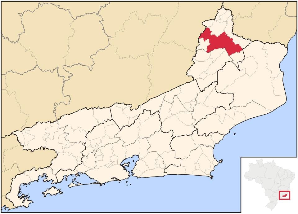 Χάρτης της Itaperuna