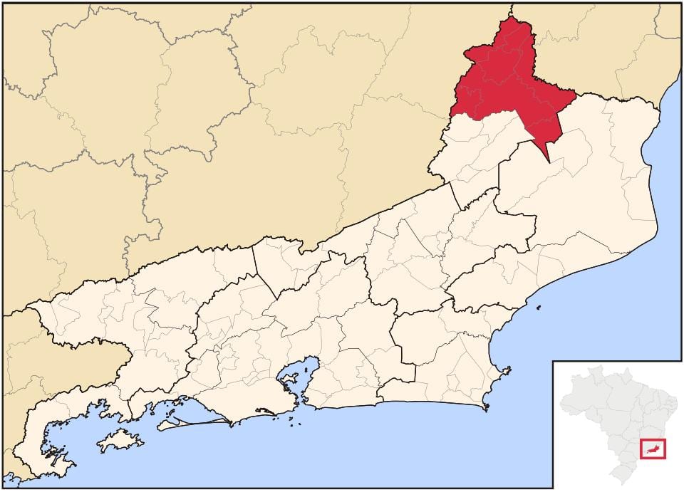 Χάρτης της Itaperuna