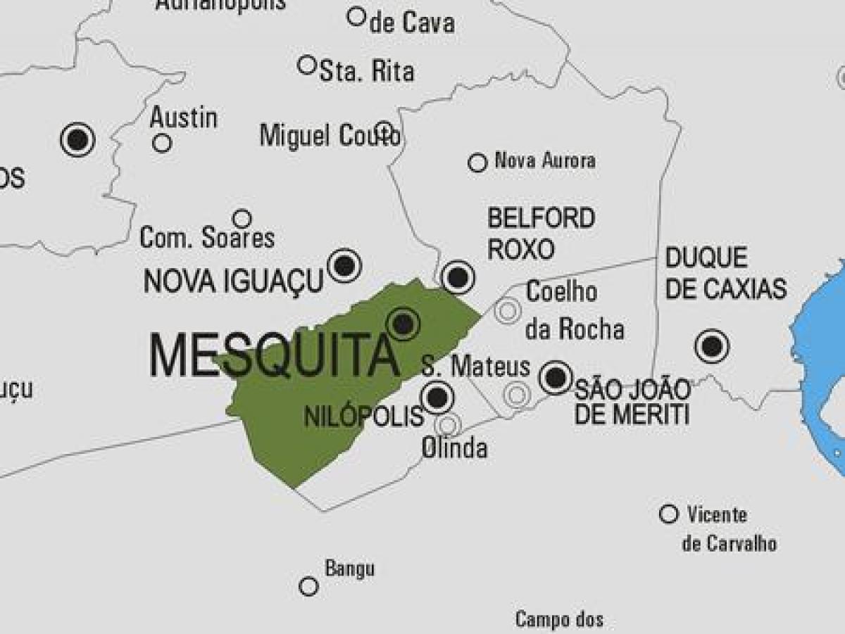 Χάρτης της Mesquita δήμο