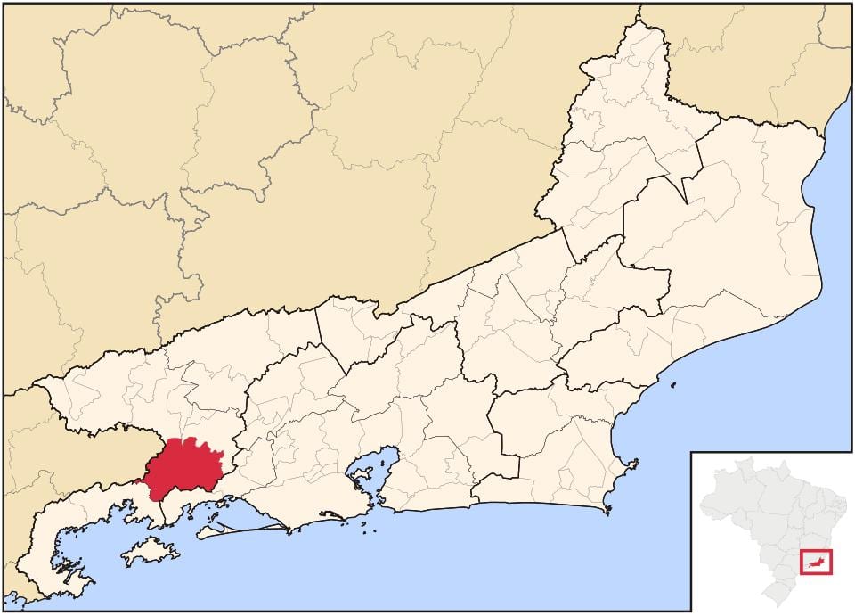 Χάρτης της Rio Claro
