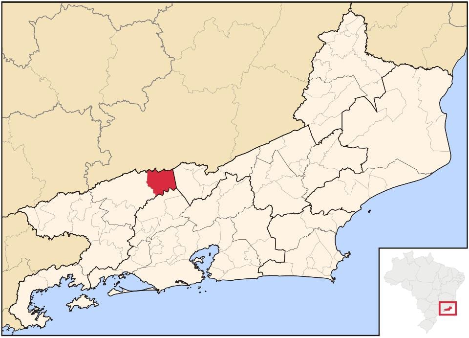 Χάρτης της Rio das Flores