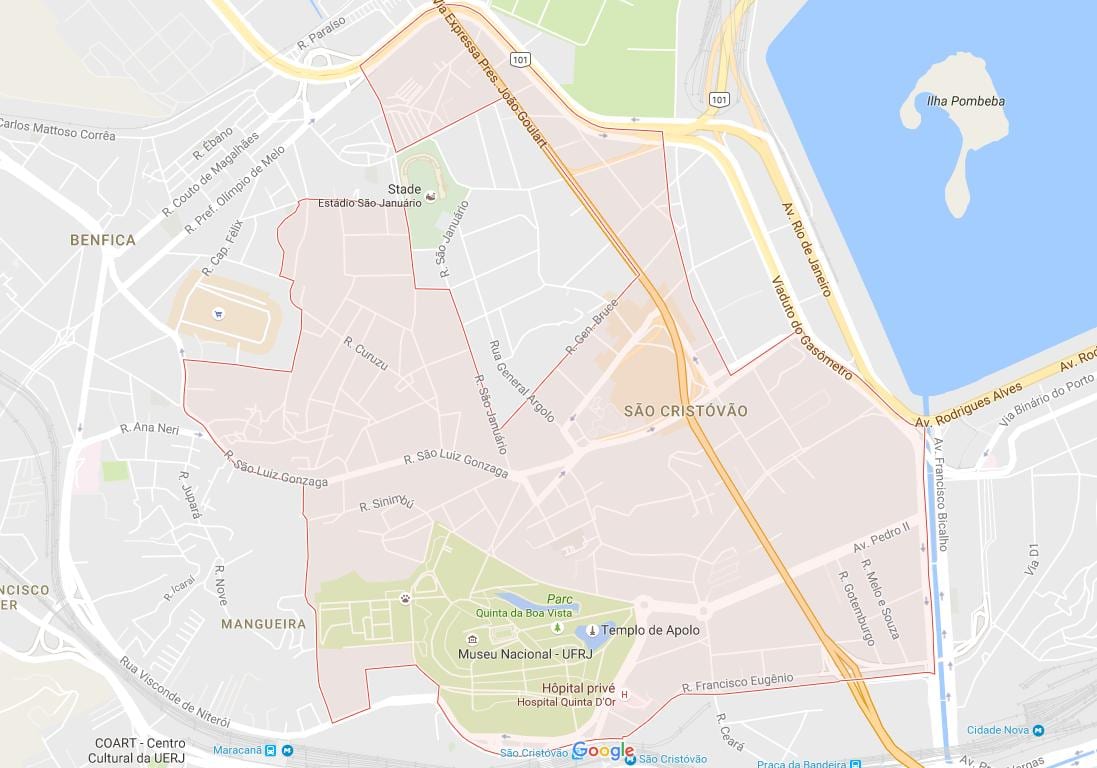 Χάρτης του São Cristóvão
