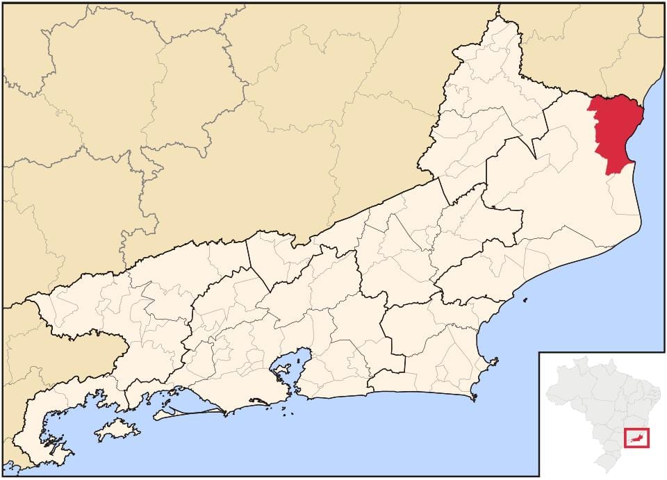 Χάρτης του Σάο Φρανσίσκο de Ιταβαποανα