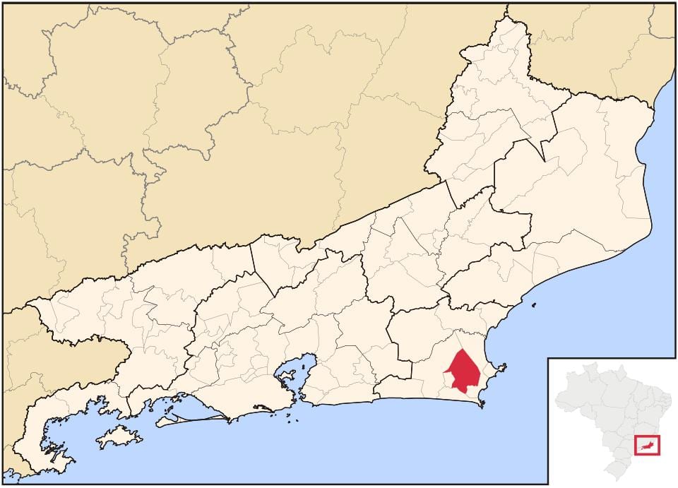 Χάρτης του São Pedro da Aldeia