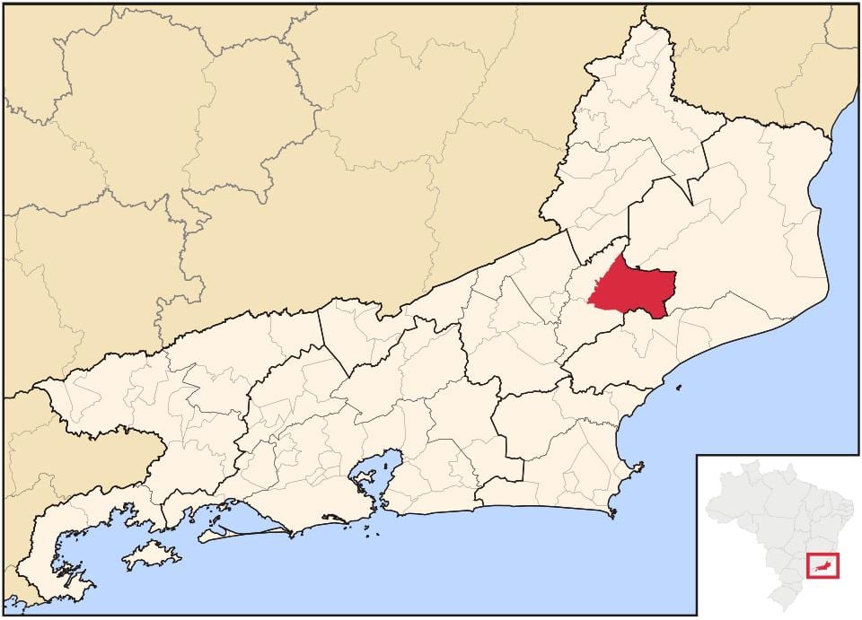 Χάρτης της Santa Maria Madalena