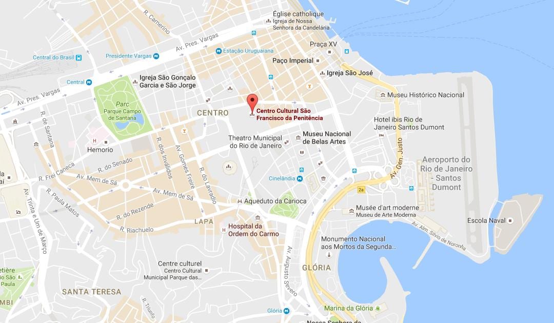 Χάρτης του Sao Francisco da Penitencia