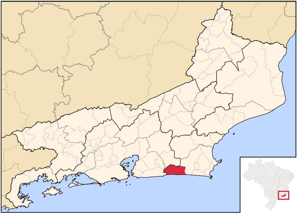 Χάρτης της Saquarema