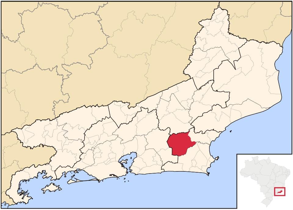 Χάρτης της Silva Jardim