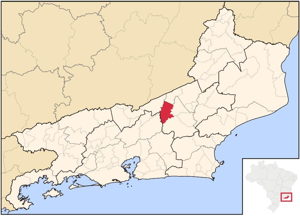 Χάρτης της Sumidouro