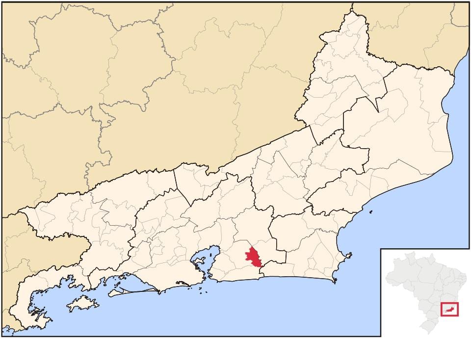 Χάρτης της Tanguá