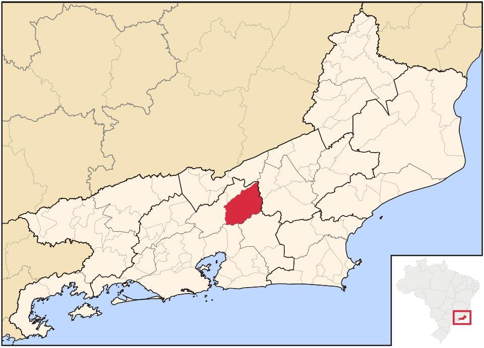 Χάρτης της Teresópolis