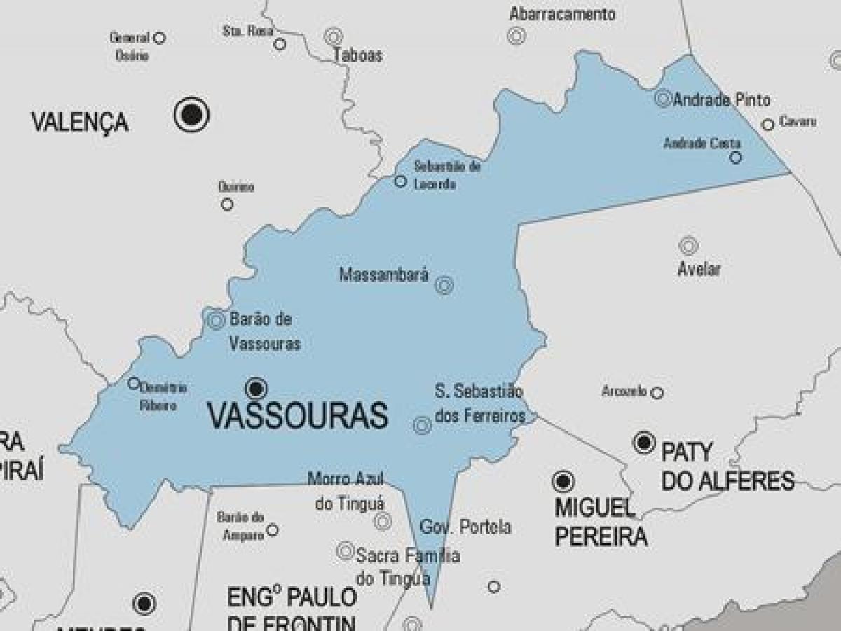 Χάρτης της Varre-Αοε δήμου