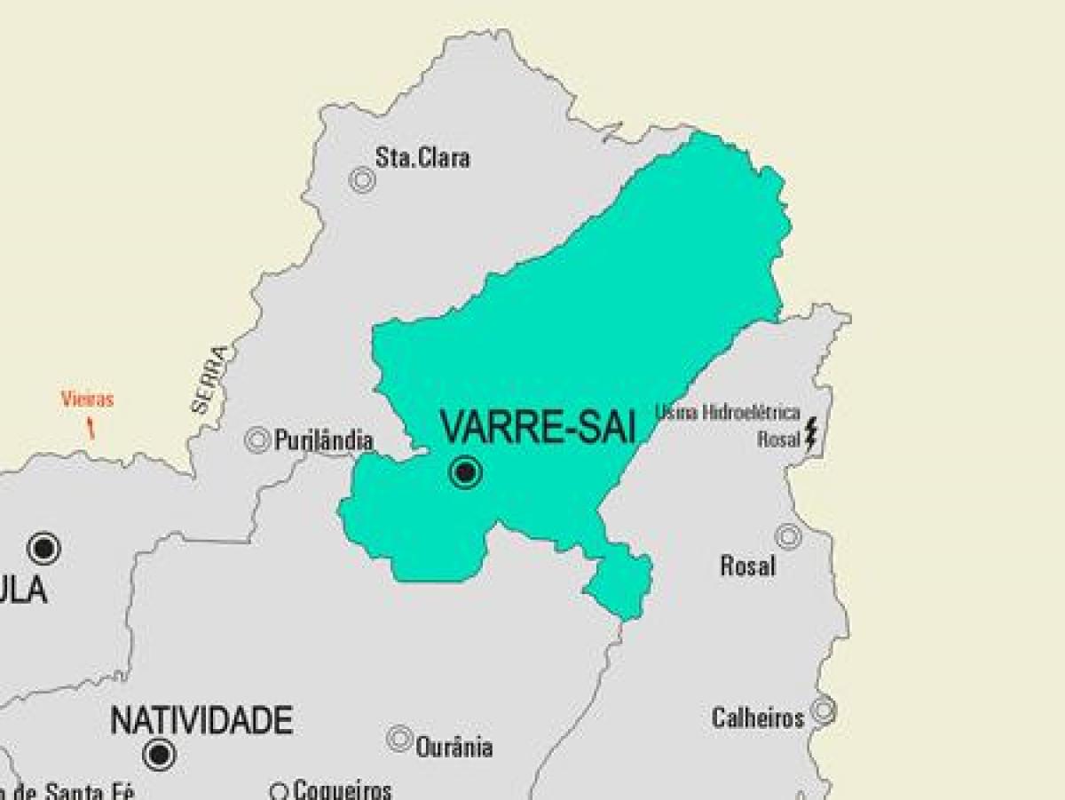 Χάρτης της Volta Redonda δήμο