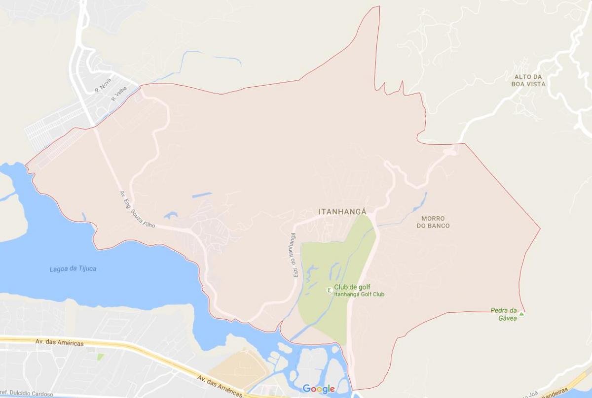 Χάρτης της Ιτανχανγκα