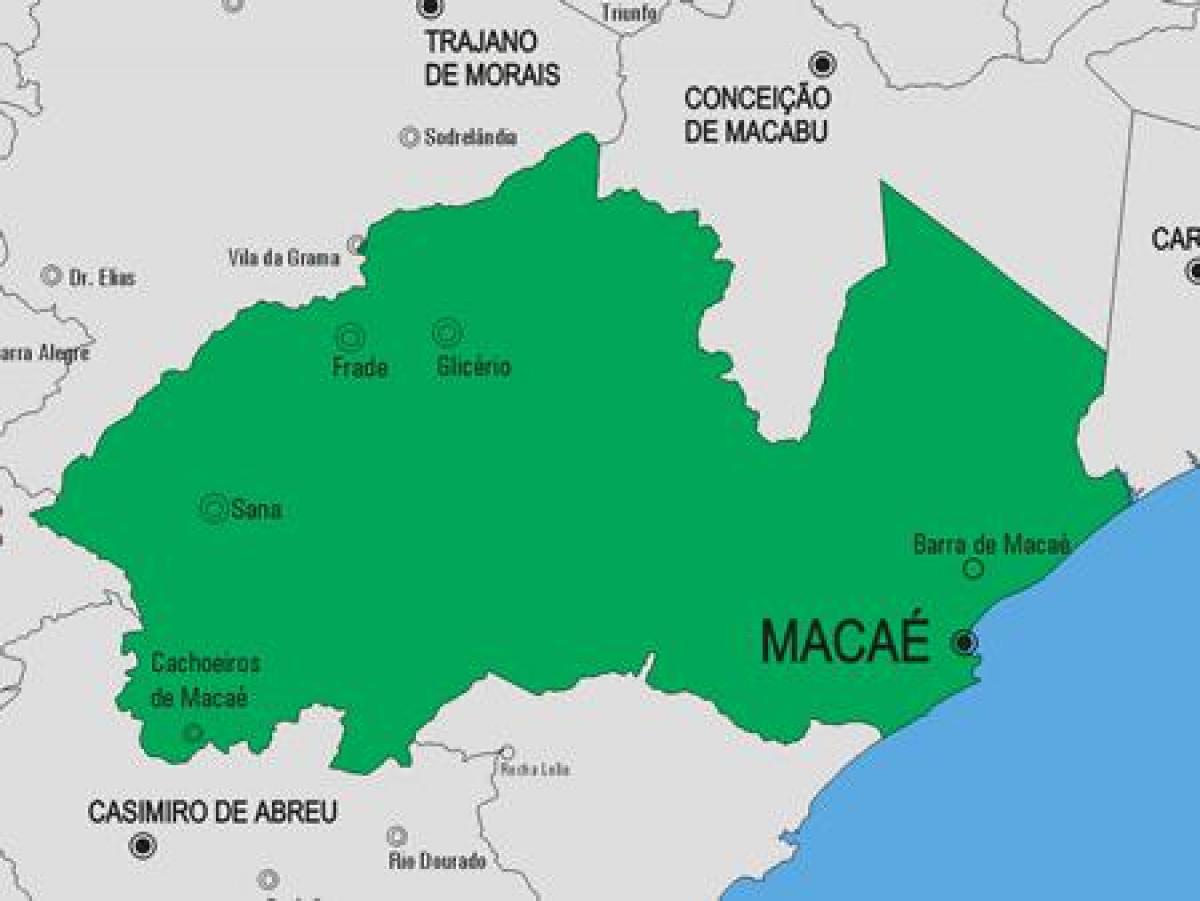 Χάρτης της Μακαι δήμο