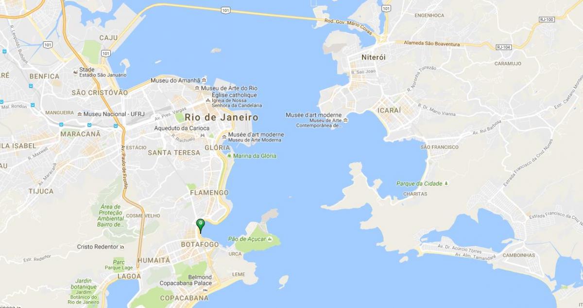 Χάρτης της Botafogo beach