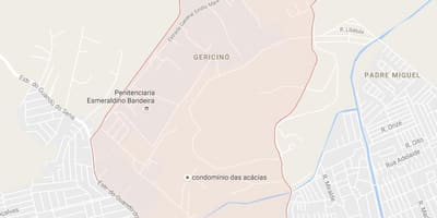 Χάρτης της Γερισινο