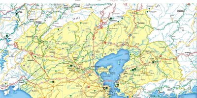 Χάρτης των δρόμων Ρίο ντε Τζανέιρο