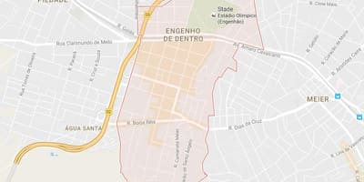 Χάρτης της Ενγενχο δε Δεντρο