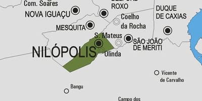 Χάρτης της Νιλοπολισ δήμο