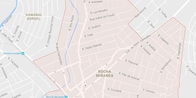 Χάρτης της Rocha Miranda