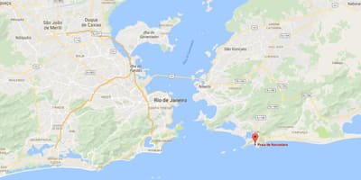 Χάρτης της παραλίας Ιτακοατιαρα
