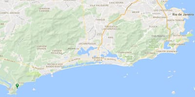Χάρτης της παραλίας Funda