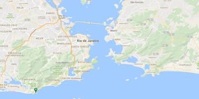 Χάρτης της παραλίας Joatinga