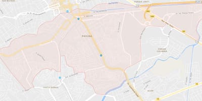 Χάρτης της σε pavuna