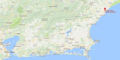 Χάρτης της στάδιο Cláudio Moacyr de Azevedo