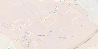 Χάρτης της φαβέλα Rocinha