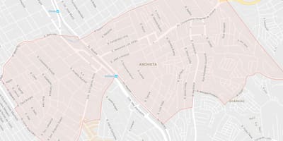 Χάρτης της Ανχιετα