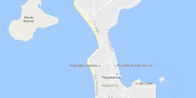 Χάρτης της bairro Paquetá