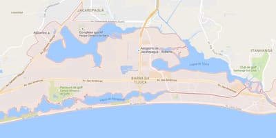 Χάρτης της Barra da Tijuca