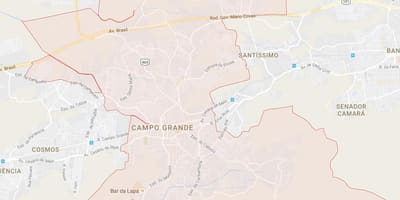 Χάρτης της Campo Grande